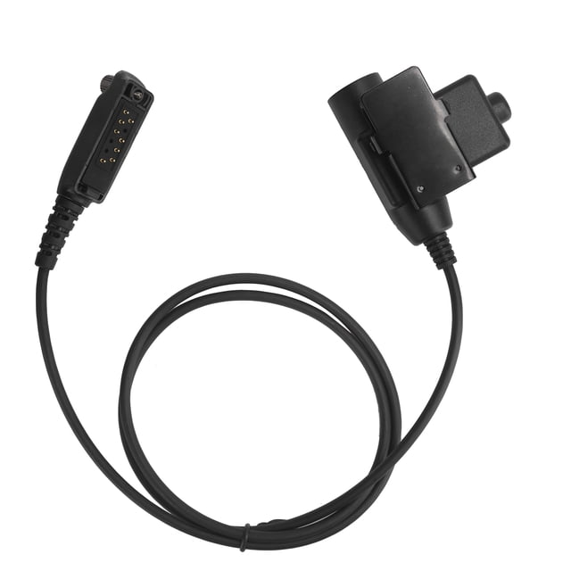 Enchufe adaptador PTT,Adaptador de enchufe de cable PTT U94 para adaptador de cable Sepura ST Diseñado con precisión
