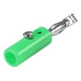 thumbnail image 3 of Uxcell 4mm Banana Speaker Cable Screw Plugs Connectors Green Jack Connector 10 pack, 3 of 5