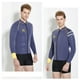 thumbnail image 4 of Traje de neopreno Top Top Traje térmico Tapa Traje de buceo Sunscreen Surf Traje de baño Traje de baño para aeróbicos de agua Piragüismo Surfing Kayak Blue XL 3MM Guardurnaity OD003697-08, 4 of 7