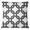 thumbnail image 4 of S4Sassy Indian Home Decor Geometric Print Throw Sofa Pillow Cover Gray Square Pillow Case-12 x 12 Inches, 4 of 8