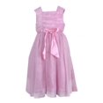 thumbnail image 2 of Richie House Little Girls Pink Flower Accent Ruffled Tulle Dress 4, 2 of 2