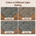 thumbnail image 7 of Design&I 6'x9' Washable Area Rug Snag-Free Abstract Rhythmic Swirl Contemporary Monochrome Rectangular Lightweight for Dining Room, Under Table, Office, 7 of 7