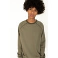 thumbnail image 3 of Ragstock Moss Green Piping Sweatshirt, 3 of 4