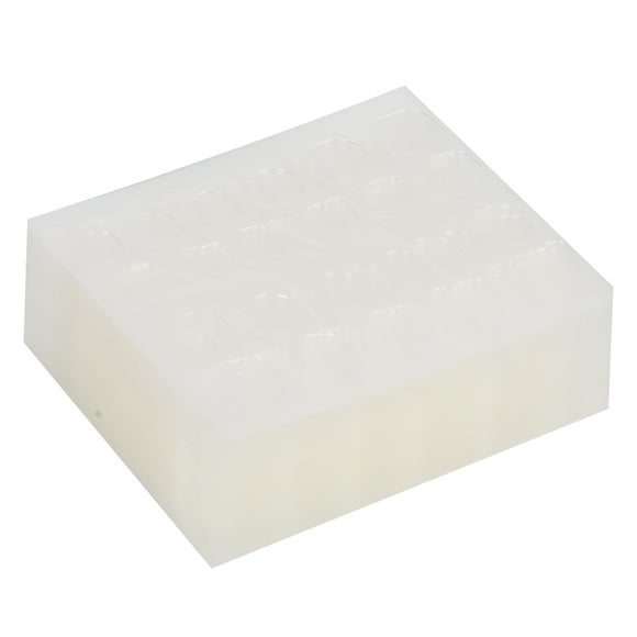 50 hojas de cinta adhesiva para uñas postizas de gel transparente, resistente al agua y de doble cara