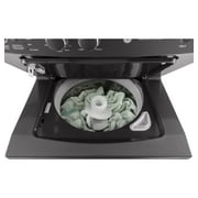 GE Unitized Spacemaker® 3.8 cu. ft. Washer with Stainless Steel Basket, 5.9 cu. ft. Gas Dryer