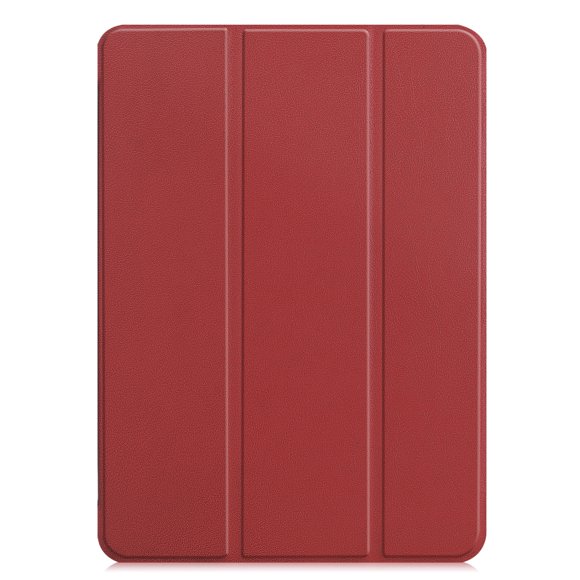 For Oppo Pad Air Case 2022 10.36 inch Flip Stand Smart Tablet Cover Magnetic Folio Auto Sleep Wake Kids OPD2102 X21N2 Tab Funda Wine Red OPPO Pad Air