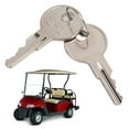 thumbnail image 5 of E-Z-GO OEM Ignition Keys, Professional Golf Cart Accessories for EZGO Gas Or Electric Vehicles 1982-Up, Standard Ignition Key 2PCS Metal Design Easy Direct Replacement, 5 of 8