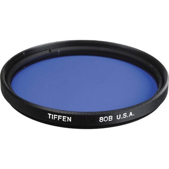 Filtro Tiffen 80B de 67 mm para corrección de color de luz día