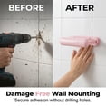thumbnail image 4 of Storage Containers Set Versatile Mesh Storage Bag Strong Adhesion Wall Mounted Kitchen Storage Bag with Breathable Mesh— No Drilling Required Wide Top Loading Design Instant Bottom Retrieval, 4 of 9