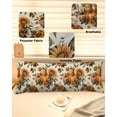 thumbnail image 2 of Sunflower Pumpkins Body Pillow Cover 20 x 60 Inch Decorative Pillow Cover Fall Vintage Botanical Leaves Burlap Lumbar Pillowcase Seasonal Rectangle Cushion Case for Couch Sofa Bed Living Room, 2 of 7