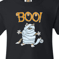 thumbnail image 4 of Inktastic Boo with Mummy Cat Youth T-Shirt, 4 of 5
