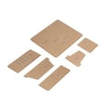 thumbnail image 3 of Long Wallet Acrylic Template, Safe Packaging Easy To Use Excellent Material Clear Templates  For Gifts For Home For DIY Crafts, 3 of 8