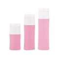 thumbnail image 1 of 3pcs Perfume Vacío Aceite Esencial Loción Facial Maquillaje Dispensador Botella Contenedores Viaje Rosa, 1 of 8