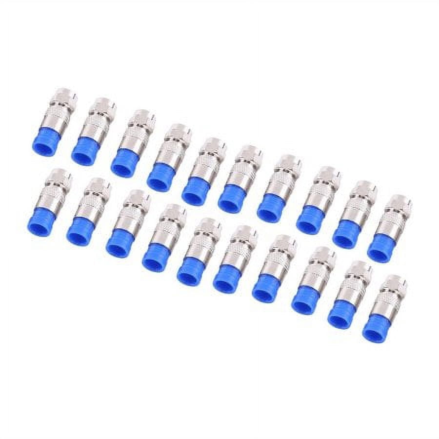 RG6 Coax Cable Crimper Coaxial Compression Tool Set Kit Wire Stripper With F RG59 Include Connectors, Tools, Rotary Stripper