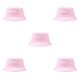 thumbnail image 3 of Minnieouse Sombrero de pescador para todas las estaciones, sombreros de pescador delicados, sombreros decorativos elegantes, accesorio de moda Rosa 5piezas, 3 of 6