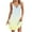 Yellow, variant on THDHVS Dresses for Women,Women's Dresses,Women Summer Solid Color Casual Slim Suspender with Adjustable Buckle V-neck Jumpsuit Long Skirt Blue S