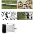 thumbnail image 2 of 3X Alfombrilla De JardíN Del Hogar Para Gatos, Tira De Espinas, , Repelente De Perros, Alfombrilla De Pinchos Para JardíN, Planta De Flores, Color Negro, 2 of 3