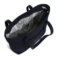 thumbnail image 3 of Vera Bradley Women's Microfiber Small Vera Tote Bag Classic Navy, 3 of 4