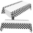thumbnail image 6 of LEORX 2Pcs Fiesta Table Cloth Decorative Checkered Table Cover for Dining and Restaurant Use, 6 of 7