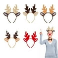 thumbnail image 2 of Yokua Christmas Reindeer Headband with Ears Festive Hair Accessory for arty Wear, 2 of 20