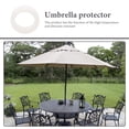 thumbnail image 3 of Raindrops Transparent Silicone Umbrella 2 Pack Anti-Wobble Grip Bands for Secure Umbrella Handle, 3 of 6