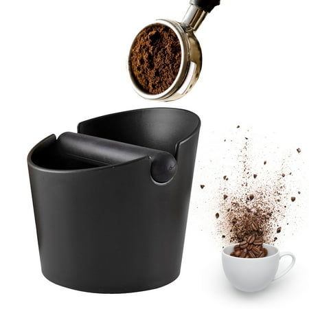 

Coffee Knock Box Shock-Absorbent Espresso Knock Box for Barista Coffee Grind Anti-slip Espresso Dump Bin Grind Waste Bin