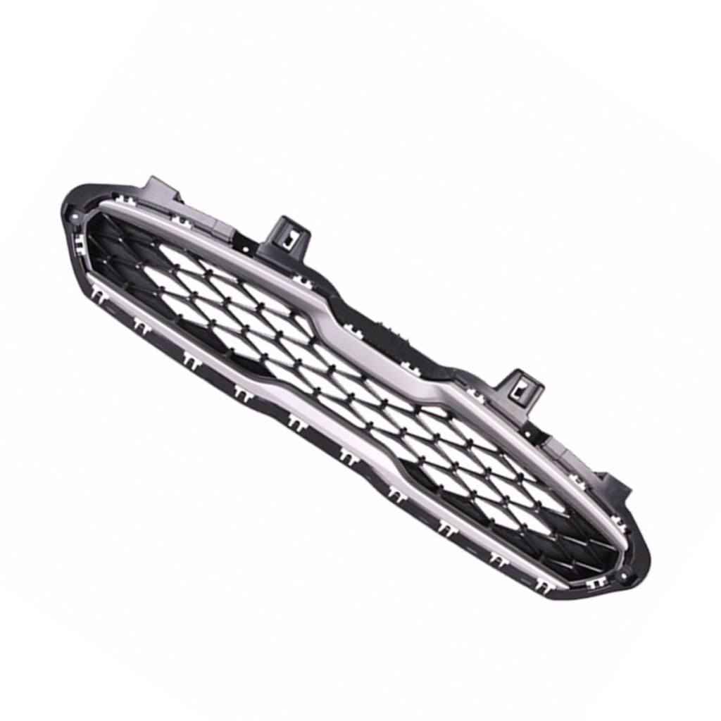 For Kia Forte 2019 2020 2021 Grille | Chrome Shell/Painted Black Insert | EX/S Model | Replacement For KI1200204 | 86350M7010