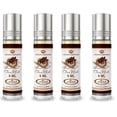 thumbnail image 1 of Roller de perfume de chocolate y almizcle de Al-Rehab, unisex, 6 ml, paquete de 4, 1 of 2