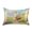 Cartoon Bunny Walks with Easter Eggs, variant on Haosy Satin Pillowcase for Hair and Skin Standard Cooling Silk Pillow Case with Envelope Closure Red White Flower Embroidery 20"x26"