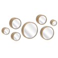 thumbnail image 1 of IMAX Corporation Covington 7 Piece Accent Mirror Set in Gold, 1 of 1