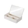 thumbnail image 4 of DOLITY Cosmetics Organizer Vanity Mirror Desktop Organizer Box for Dorm Home Vanity, 4 of 8