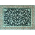 thumbnail image 1 of Ahgly Company Indoor Rectangle Persian Light Blue Traditional Area Rugs, 7' x 9', 1 of 4
