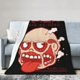 thumbnail image 4 of Attack On Titan Blanket, Super Soft Anime Throw Blanket For Couch Sofa Bed, Cozy Lightweight Warm Flannel Blanket, 50"X40", 4 of 9