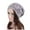 Grey, variant on Generic Ladies' Ribbed Knit Beanie Stylish Knit Hat For Men And Women Fashionable Winter Beanie Women's ethnic style lace sequined large flower ear cap Men And Women Cozy Ribbed Beanie
