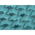 thumbnail image 1 of Ahgly Company Machine Washable Indoor Rectangle Transitional Teal Green Area Rugs, 4' x 6', 1 of 7