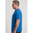 thumbnail image 2 of KingSize Men's Big & Tall Shrink-Less Lightweight Longer-Length Crewneck Pocket T-Shirt, 2 of 5