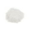 White Furry Microphone Windscreen 7mm Inner Diameter Cover Windshield for Outdoor Indoor