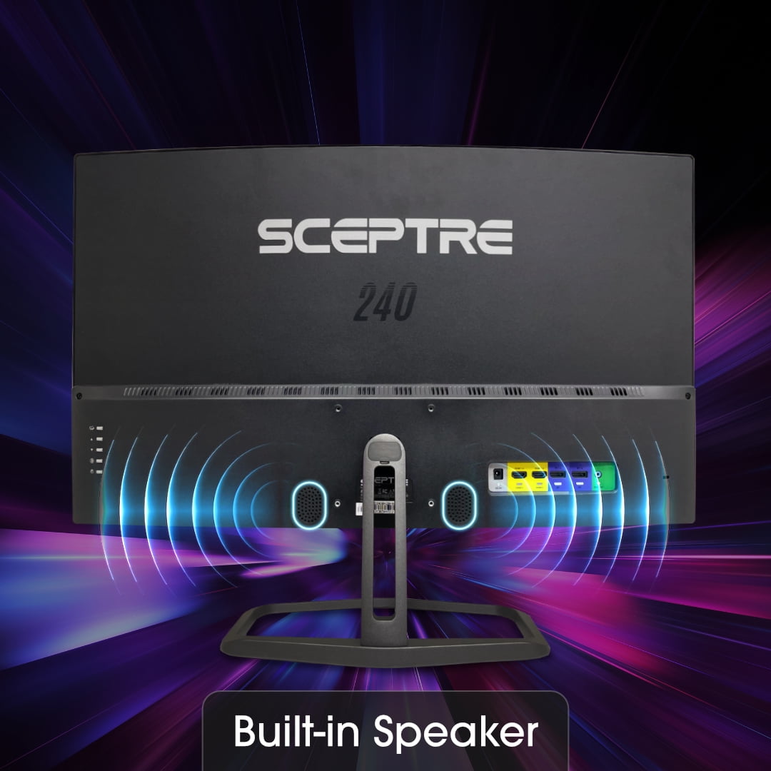 Sceptre C325B-FWD240 32" Curved Gaming Monitor, Black