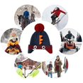 thumbnail image 5 of Gorro para niños, gorro de lana cálido de invierno para niños y niñas, 5 of 5