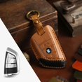 thumbnail image 1 of Car Key Fob Cover Case Protector For BMW X5 530Li 5 Series 325 Car Key Case Fob Cover Leather, 1 of 24