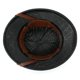 thumbnail image 4 of Sombrero de casco de paja Jungle Explorer para adultos (negro), 4 of 8