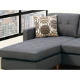 thumbnail image 5 of Ucloveria Polyfiber Sectional Sofa Reversible Chaise Couch Pillows Modular Sectionals Living Room Furniture, 5 of 8