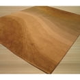 thumbnail image 3 of EORC Gold Hand-Tufted Wool Contemporary Desertland Rug, 8'9 x 11'9, 3 of 4