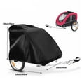 thumbnail image 2 of Mosiee All Season Protective Cover For Kid'S Bike Trailers Weather Resistant Fabric Ensures Lasting Durability Against The Elements, 2 of 9