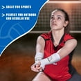thumbnail image 5 of BlinkLLX 3 Pairs Sports Volleyball Arm Sleeves for Youth Volleyball Wrist Guard Protection Pads and Thumbhole, 5 of 6