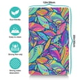 thumbnail image 5 of Boho Retro Floral Pet Feeding Mat-Abstract Art Pattern Absorbent Pet Placemat for Food and Water Bowl, with Waterproof Rubber Backing, Quick Dry Water Dispenser Mat for Dog and Cat (12"x20"), 5 of 7