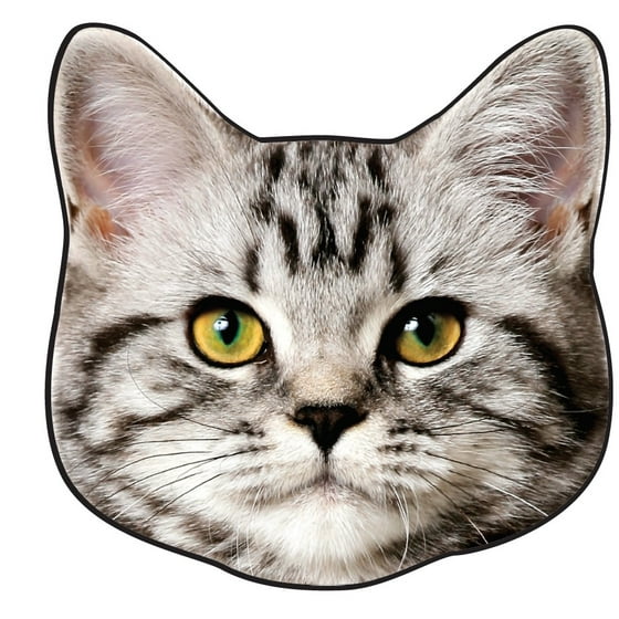 Mainstays Shaped Cat Beach Towel 1 Each