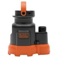 thumbnail image 7 of Black+Decker BXWP61203 1/4 HP Submersible Water/Utility Pump, 7 of 7