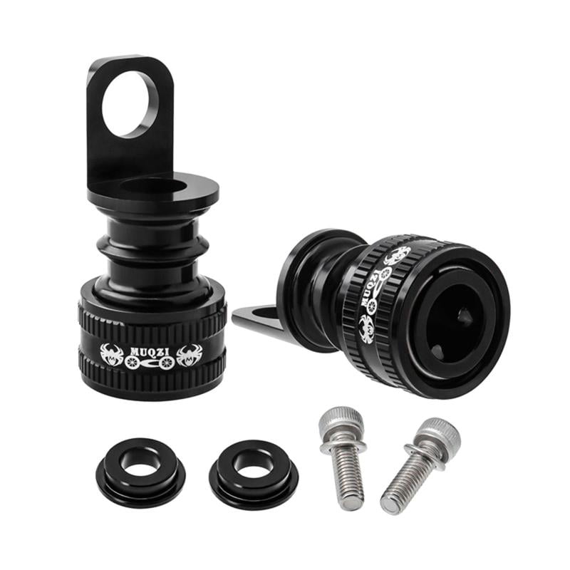 Quick Release Pedal Holder Mounting Seat Fast for Foldable Bike Black