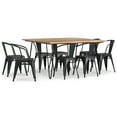thumbnail image 4 of Simpli Home Larkin / Hunter 9-Piece Dining Set, 4 of 10